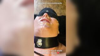 Fetish Cumslut Gets Double Teamed with a Beautiful Face Fucking, Facial, Booty