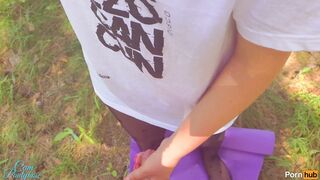 "pleeeease Cum into my Tights after Intensive Rubbing"
