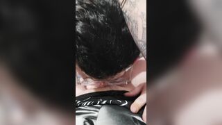 SHE MADE ME LET HER Suck and Gag on my Thick Rough