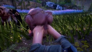 Orc Group Sex with a Lost women 3D