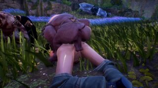 Orc Group Sex with a Lost women 3D
