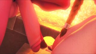 Heat of the Forge (Hentai Fantasy Blowjob/Titfuck)