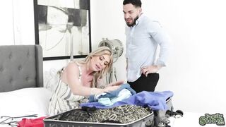 Long tittied stepmom Lolly get a taste of her stepson