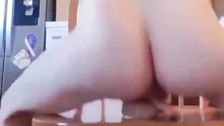 First Time Squirt on Camera taking Full 12 Inches