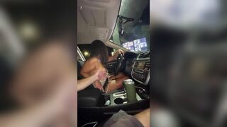 Bae Mistress McDonald’s Drive thru Topless Outdoors Breasts