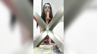 Split Roasted by Sex Toys … 1 on the Glass Table ,1 on