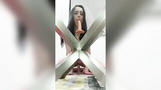 Split Roasted by Sex Toys … 1 on the Glass Table ,1 on