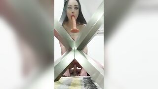 Split Roasted by Sex Toys … 1 on the Glass Table ,1 on