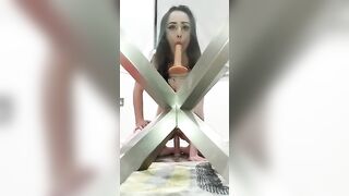 Split Roasted by Sex Toys … 1 on the Glass Table ,1 on