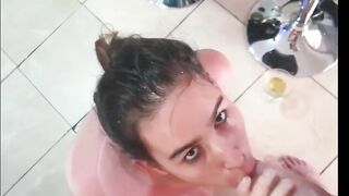 SUNBURNT TEENS ENJOYING A REFRESHING PISS AND CUM COCKTAIL