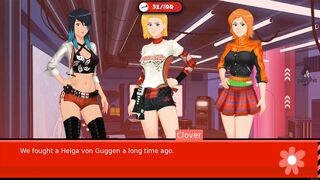 Totally Spies Paprika Coach Uncensored Guide Part 26 Foreplay with the Girls