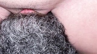Monstrous Bearded Man Blows my Vagina