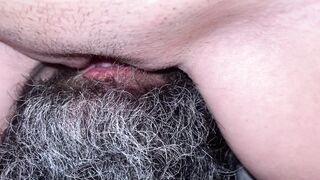 Monstrous Bearded Man Blows my Vagina