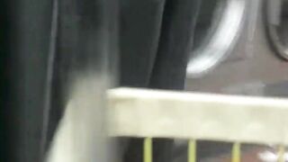Helena Price Outside Laundry Upskirt Flashing Tease! Exhibitionist milf Vs