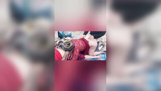 BeachDSM Balck Babydoll Gangbanged at the Beach