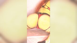 Showing my Huge Booty inside Babe Lengerie for my Fans
