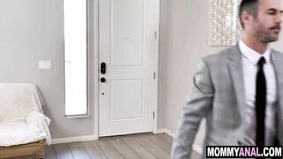 Milf bribes daughter's professor with anal