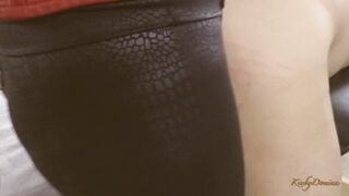 Obedient Worm Gets Fake-Cock SEX