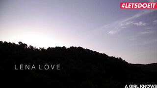 AGIRLKNOWS - LENA LOVE AND ARTEYA EARLY MORNING DYKE LOVE MAKING FULL
