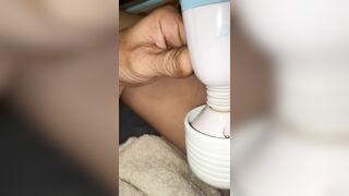 Skinny Ex-Wife Squirts on Hubby’s Face and Penis point of view