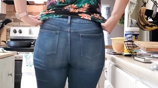 Thick Fiance Spanking with Belt, Nipple Play, Twat Play, Posing
