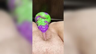 BEST Sounding Soak Twat on Pornhub BBW Squirting Tentacle Ride