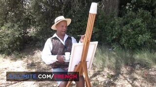 Anal sex into the vineyards with big titted Rose Valérie