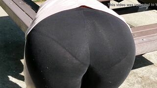 Milf Vpl Long Booty Outdoor