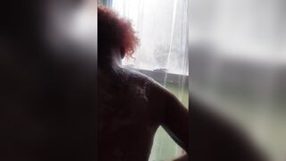 Cutie Out, need to take a Quick Shower