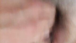 Hubby's Cum Leaks out my Cunt as I Orgasm Rough and Scream