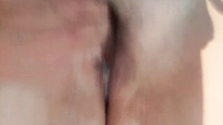 Hubby's Cum Leaks out my Cunt as I Orgasm Rough and Scream