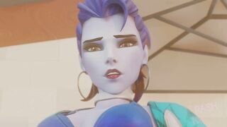 Overwatch - Widowmaker 3Some Anal Cummed Squirt 3d Anime - by RashNemain