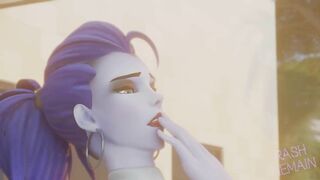 Overwatch - Widowmaker 3Some Anal Cummed Squirt 3d Anime - by RashNemain