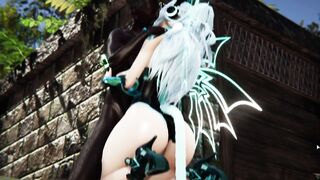 Angel Elf chick BLACKED - Cunnilingus - Vibrator Boned into all Holes
