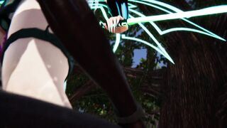Angel Elf chick BLACKED - Cunnilingus - Vibrator Boned into all Holes