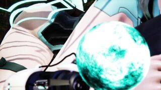 Angel Elf chick BLACKED - Cunnilingus - Vibrator Boned into all Holes
