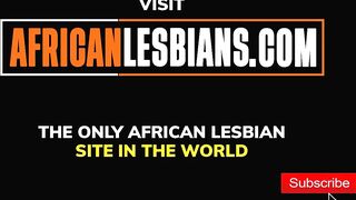 Big Tit African Dyke Gets First Time Grind