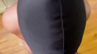 Handcuffed and Pissed on & Blowing his Cock Til he CumOn my