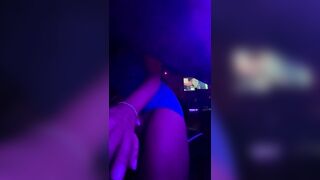 Very Risky Outside Vagina into Restaurant Bar Having Fun with herself People around