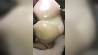Creaming and Squirting all on his big black cock