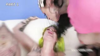 Crazy #1, Sasha Beart & Alexxa Vice SOAK, 2on2, atm, ATOGM, DAP,