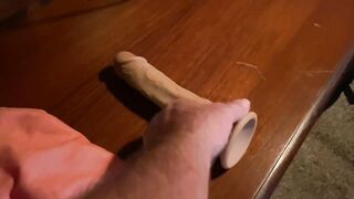 Hispanic milf Jerks Jizz in her Coffee after Wake up with Long