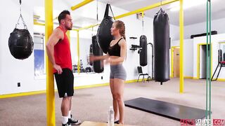 Nicole Aniston Her Rough Work Out Cummed
