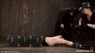 Tied natural skank double flogged