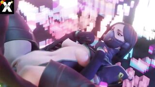[RFF#89] VALORANT VIPER BANGED! INSIDE THE MATRIX