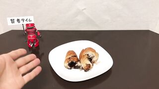 【閲覧注意】チョココロネでオナニーしてみた! I Masturbated with Chocolate Coronets. 【warning.】