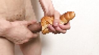【閲覧注意】チョココロネでオナニーしてみた! I Masturbated with Chocolate Coronets. 【warning.】