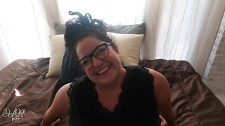 My Lover first Time Squirting on 2 big black dick Rough Hard double penetration Anal