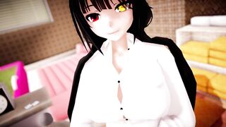 MMD - Kurumi Sloppy Boob Screwed