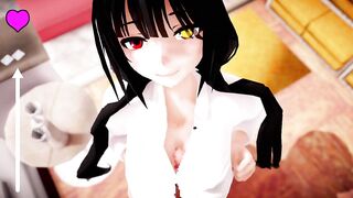 MMD - Kurumi Sloppy Boob Screwed